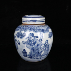 Antique, Blues, Pattern, Porcelain
