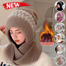 woolen, Warm Hat, scarfhat, Fashion