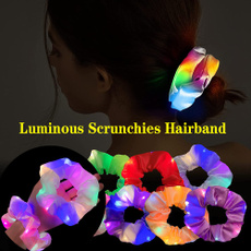lightuphairscrunchie, Neon, hair, luminousscrunchieshairband