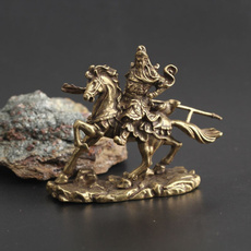 Brass, Copper, buddhastatue, horseriding