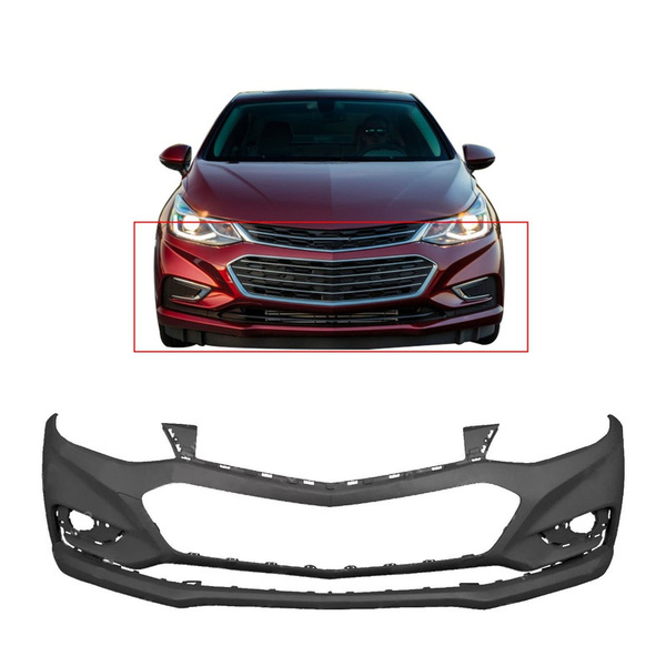 Primered Front Bumper Cover Replacement for 2016 2017 2018 Chevy Cruze ...