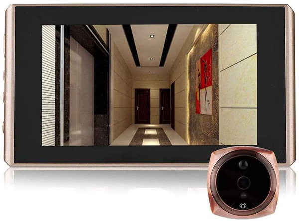 Digital Door Viewer and Amp,4.3in 2 Million Pixels HD LCD Screen ...