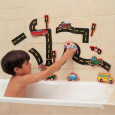 Bathroom, Toy, puzzlestoy, Cars
