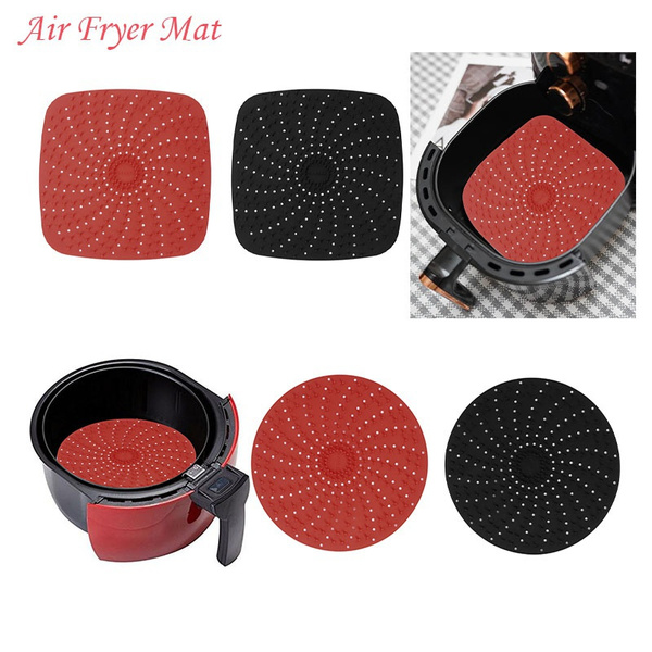 Silicone Air Fryer Mat Reusable Air Fryers Liner Non-stick Fryer