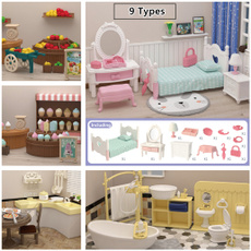 Mini, minitable, dollhousefurniture, minibedroom