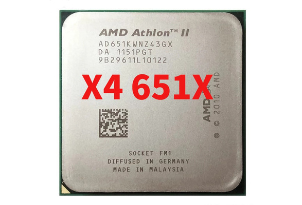 AMD Athlon II X4 651 X4 651X X4 651K 3.0 GHz Quad Core CPU