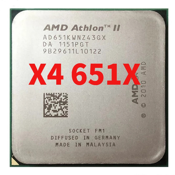 AMD Athlon II X4 651 X4 651X X4 651K 3.0 GHz Quad Core CPU