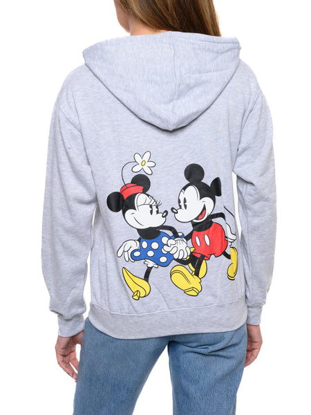 Women s and Women s Plus Mickey Minnie Mouse Zip Hoodie