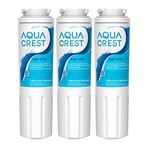 AQUA CREST UKF8001 Replacement for EveryDrop Filter 4, Whirlpool EDR4RXD1,  4396395, Maytag UKF8001P, UKF8001AXX-750, Puriclean II, 46-9006,  Refrigerator Water Filter (Pack of 3)