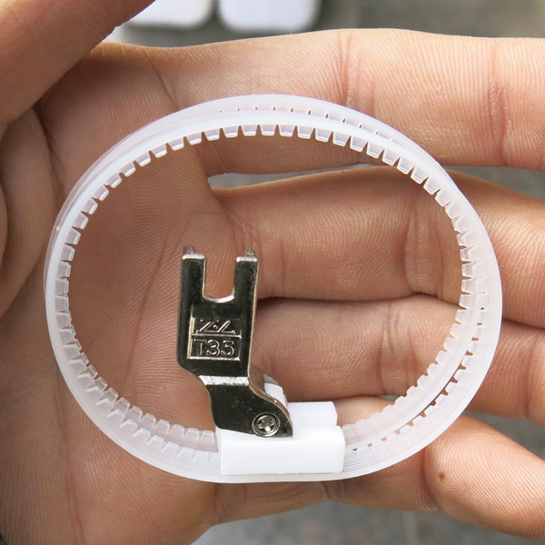 3Pc Sewing Machine Presser Foot Double Roller Presser Foot Roller Ring