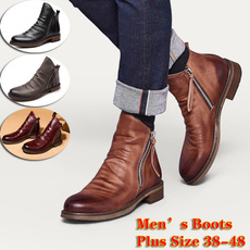 ankle boots, Tassels, Plus Size, Cowboy