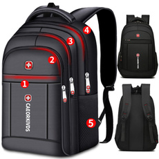 Laptop Backpack, School, Computer Bag, Cloth