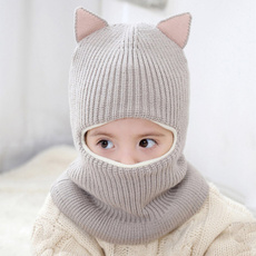 cute, Fleece, Winter, knitted hat