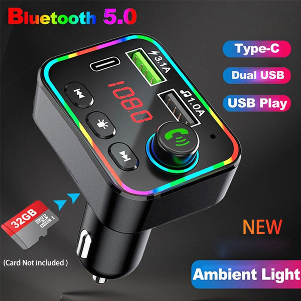 New Upgrade F4 Music Player Car Accessories Gadgets Bluetooth