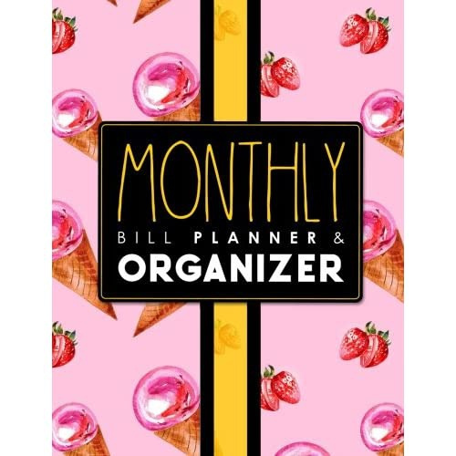 Monthly Bill Planner & Organizer: Bill Pay Checklist, Home Budget ...