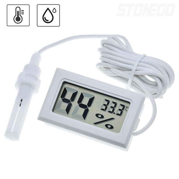 1PC/2Pcs High Precision LCD Digital Thermometer Hygrometer Stonego