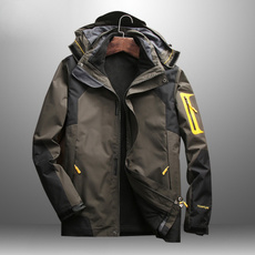 hooded, Waterproof, Coat, Men