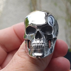 Steel, Goth, Jewelry, skull