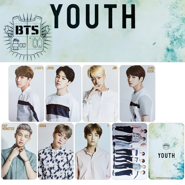 Kpop BTS Bangtan Boys Japan Album YOUTH Photocards for Army
