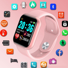 Waterproof, Silicone, smartwatchforiphone, smartwatchforandroid
