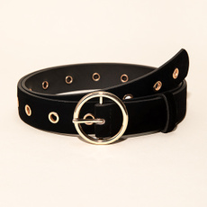 Leather belt, Buckles, Elegant, Women's Fashion