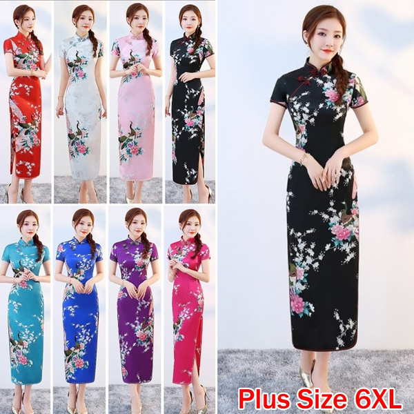 Plus Size Chinese Dress