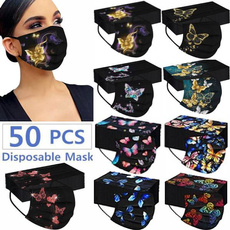 blackmouthmask, butterfly, Outdoor, disposablefacemask