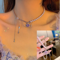 Chain Necklace, Fashion, purpleplanet, Romantic