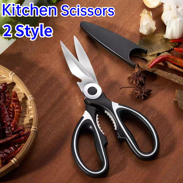 Multifunctional Kitchen Scissors Stainless Steel Household