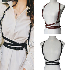 Goth, Leather belt, leather strap, Harness