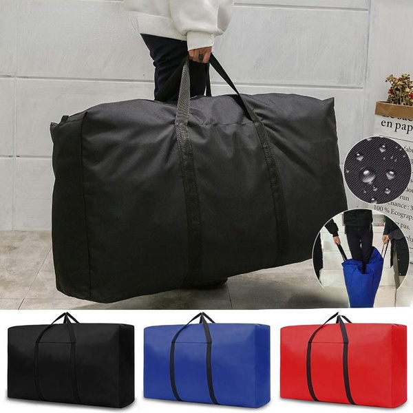 Heavy Duty Extra Large Travel Storage Bags Moving Bag Backpack Straps  Strong Handles Storage Totes Luggage Bag Toy Organizer - AliExpress