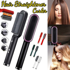 ceramicbrush, Tenazas para cabello, hairstraightenerbrush, Electric