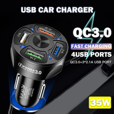 4usbcarcharger, carchargerforiphone, iphone 5, Car Charger