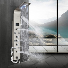Faucets, led, showerpaneltowersystem, showerpanel