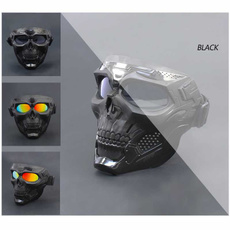 maskwithgoggle, Cosplay, skull, fullfaceprotectivemask