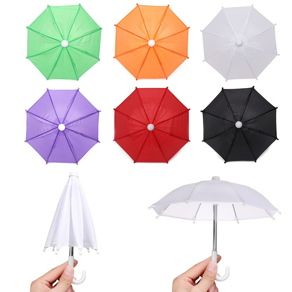 1PCS Baby Doll Rain Gear Toy Umbrella Mini Umbrella Doll Accessories