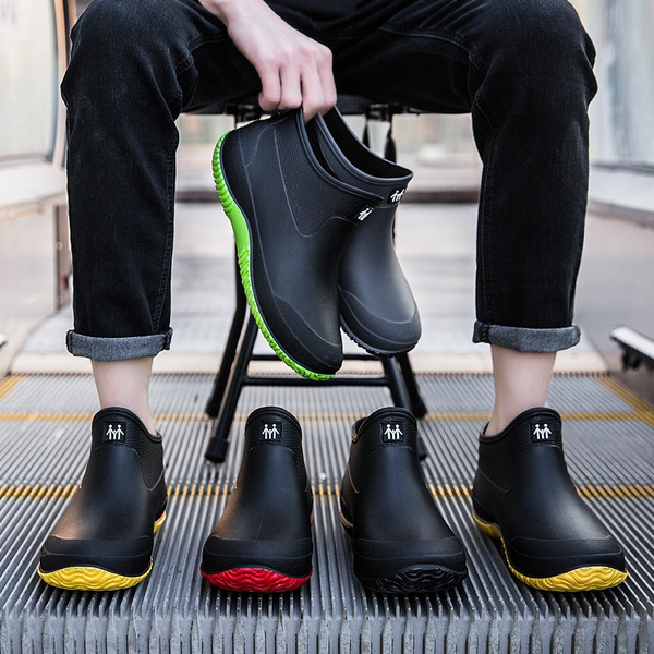 Waterproof rain clearance boots mens