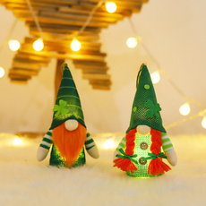 lighted, Irish, led, gnome