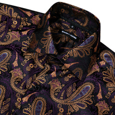 Fashion, silkshirtformen, Long Sleeve, purpleshirt