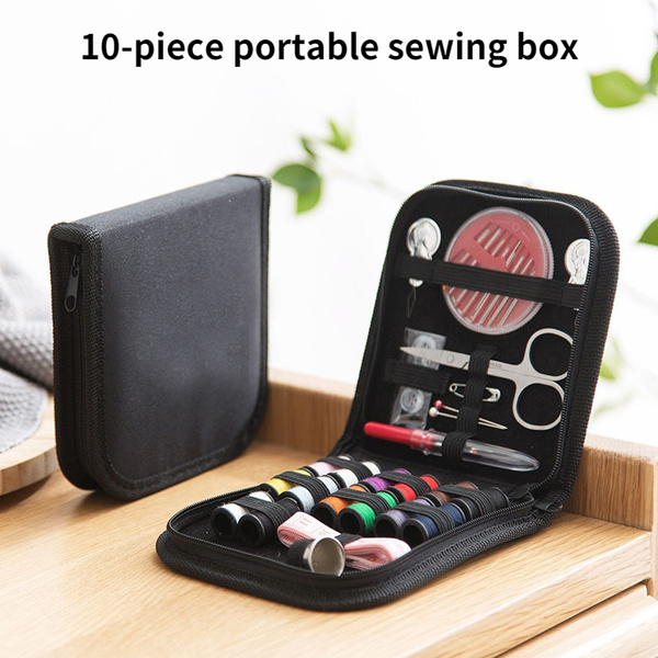 Creative Handmade Sewing Tools Travel Sewing Box 10-Piece Set Household  Portable Sewing Sewing Box Sewing Kit