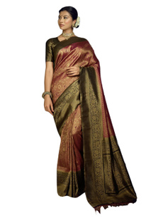 blouse, saree, sari, woven