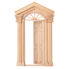 Wood, Dollhouse, Door, wooden112dollhousedoor