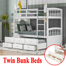 kidsbed, Wooden, bunk, Modern