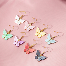 butterfly, cute, Fashion, butterfly earrings