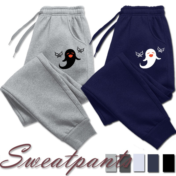 New Cute Cartoon Printed Women Sweatpants Cotton Long Pants High