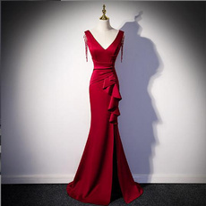 gowns, Tassels, sexypromgown, Prom