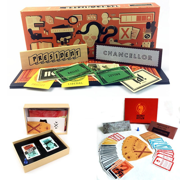 2022 SECRET HITLER Game Cards - Against - Humanity Table Cards Family Party  Funny Game Board Game