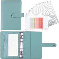 Colorful, cashplannerorganizer, leathernotebook, leather