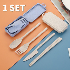 Forks, Box, Exterior, Spoons