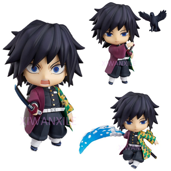 #1408 Giyu Tomioka Demon Slayer Anime Figure Hashibira Inosuke Kimetsu 